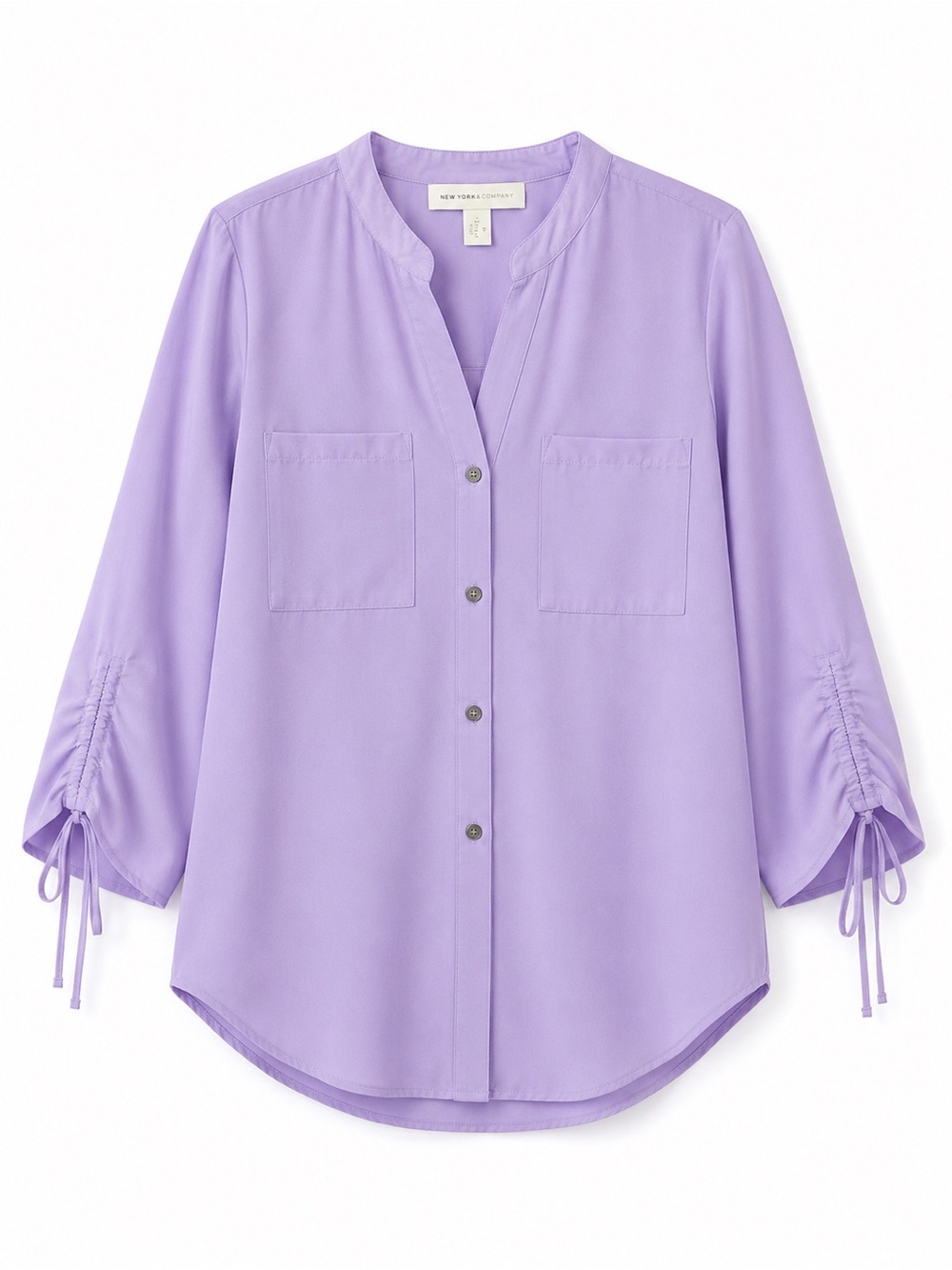 New York & Company Lavender Blouse – Size M